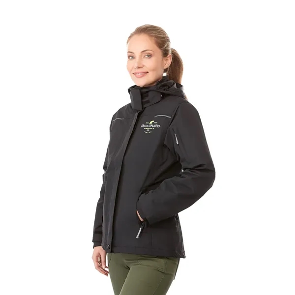 3-in-1 women's jacket with detachable snap-off hood.... from ASI 66887 PCNA / Trimark