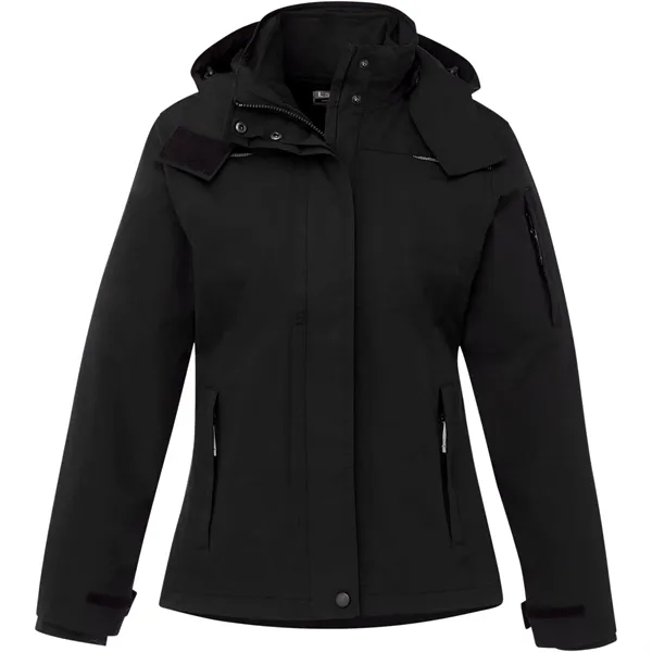 3-in-1 women's jacket with detachable snap-off hood.... from ASI 66887 PCNA / Trimark