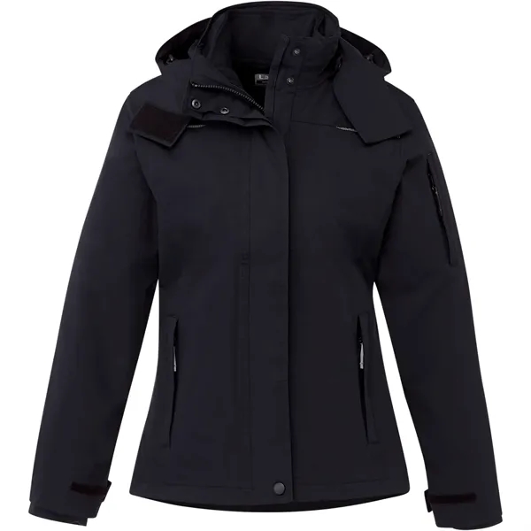 3-in-1 women's jacket with detachable snap-off hood.... from ASI 66887 PCNA / Trimark