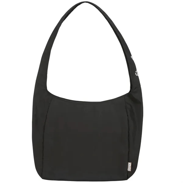 Crossbody tote bag made with certified Repreve fabric.... from ASI 66887 PCNA / Leeds