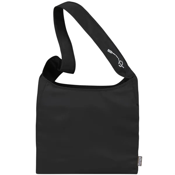Crossbody tote bag made with certified Repreve fabric.... from ASI 66887 PCNA / Leeds