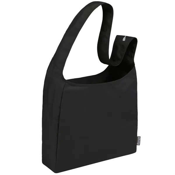 Crossbody tote bag made with certified Repreve fabric.... from ASI 66887 PCNA / Leeds