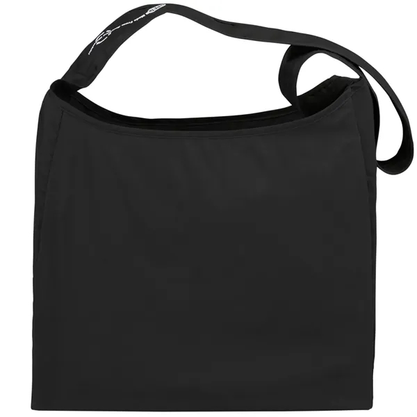 Crossbody tote bag made with certified Repreve fabric.... from ASI 66887 PCNA / Leeds