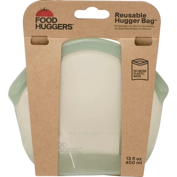 Food Huggers Reusable Silicone Hugger Bag® 13oz... from ASI 66887 PCNA / Leeds