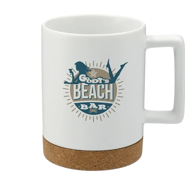 15 oz. ceramic mug with cork base.... from ASI 66887 PCNA / Leeds