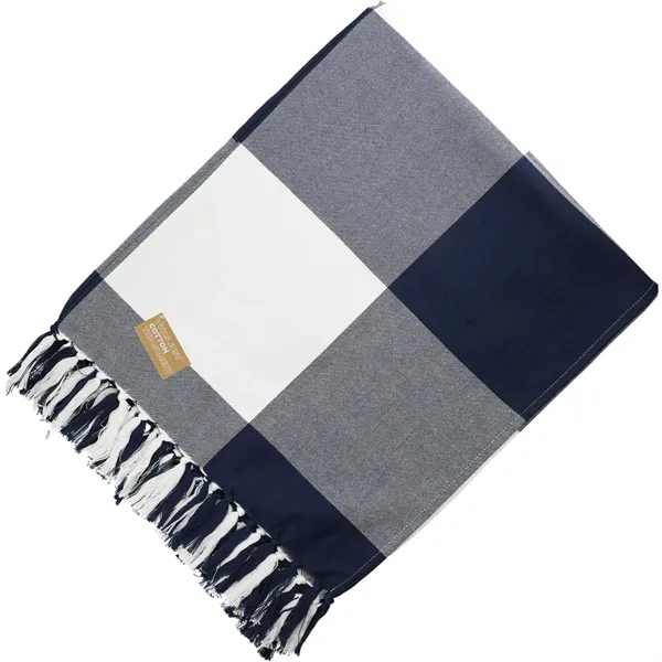60" x 70" organic cotton throw blanket.... from ASI 66887 PCNA / Leeds