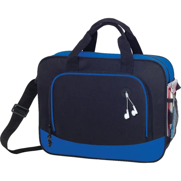 Business briefcase with double 16" reinforced top carry handles.... from ASI 66887 PCNA / Bullet