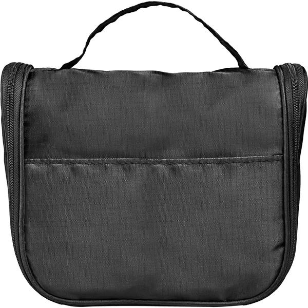 Hanging toiletry bag with zippered main compartment, interior organizer, zippered pocket... from ASI 66887 PCNA / Bullet
