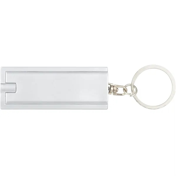 Rectangular key light with single white LED light and split ring.... from ASI 66887 PCNA / Bullet