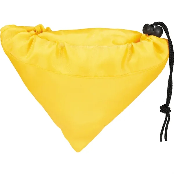 15" x 15.5" polyester tote bag with foldaway design and double... from ASI 66887 PCNA / Bullet