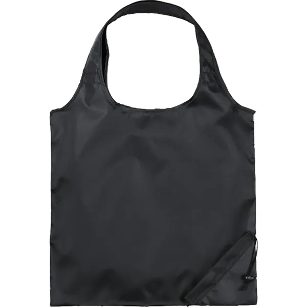 15" x 15.5" polyester tote bag with foldaway design and double... from ASI 66887 PCNA / Bullet
