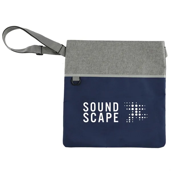 Double Heather RPET Crossbody Tote... from ASI 66887 PCNA / Bullet