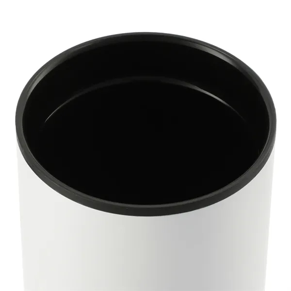 16 oz. double wall insulated stainless steel tumbler with press-on lid... from ASI 66887 PCNA / Bullet