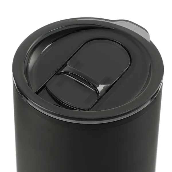 16 oz. double wall insulated stainless steel tumbler with press-on lid... from ASI 66887 PCNA / Bullet