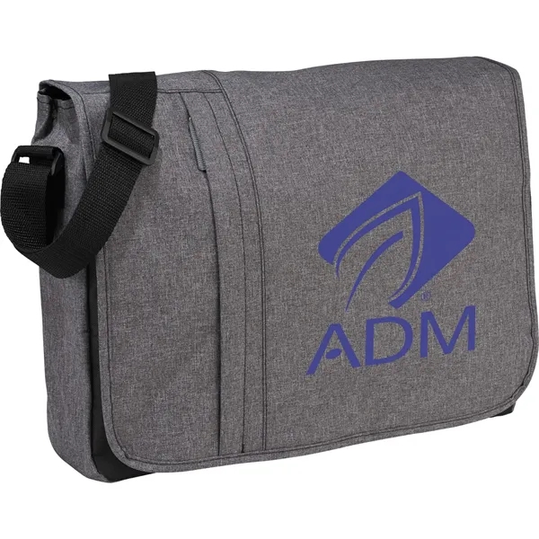 Messenger bag with 15" padded laptop compartment.... from ASI 66887 PCNA / Bullet