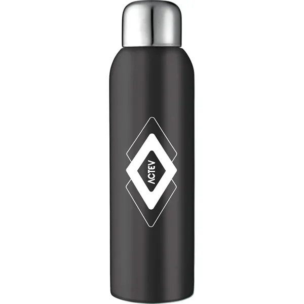 28 oz. single-wall stainless steel water bottle with screw-on lid.... from ASI 66887 PCNA / Bullet