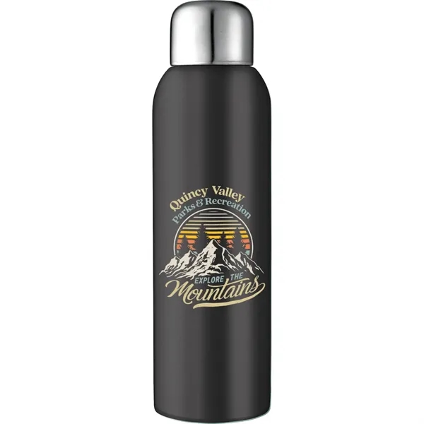 28 oz. single-wall stainless steel water bottle with screw-on lid.... from ASI 66887 PCNA / Bullet