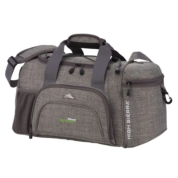 22" duffel bag with U-shaped main compartment and adjustable shoulder strap.... from ASI 66887 PCNA / Leeds