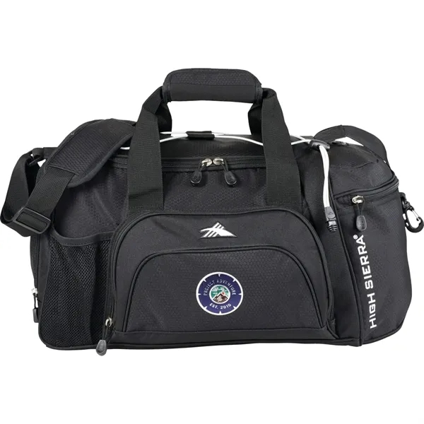 22" duffel bag with U-shaped main compartment and adjustable shoulder strap.... from ASI 66887 PCNA / Leeds