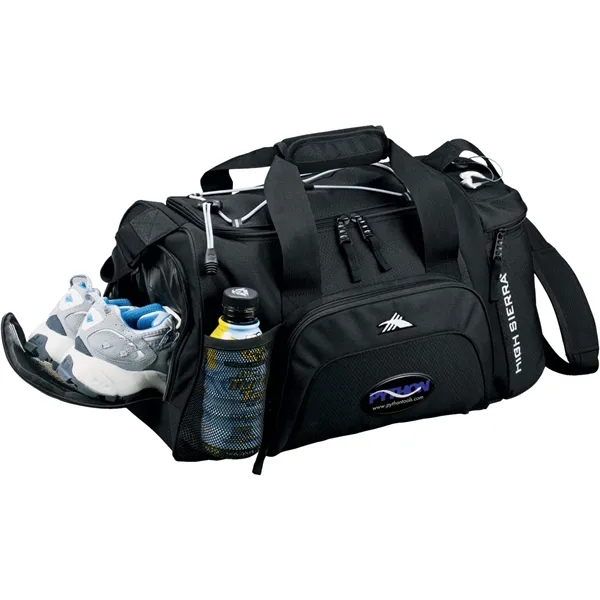 22" duffel bag with U-shaped main compartment and adjustable shoulder strap.... from ASI 66887 PCNA / Leeds