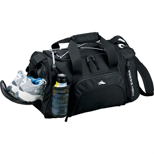 22" duffel bag with U-shaped main compartment and adjustable shoulder strap.... from ASI 66887 PCNA / Leeds