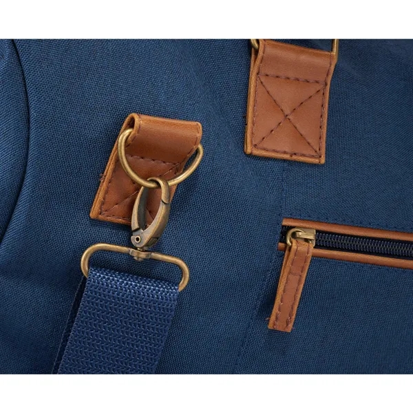 10.5" x 11.5" x 20" canvas duffel bag with multiple pockets,... from ASI 66887 PCNA / Leeds