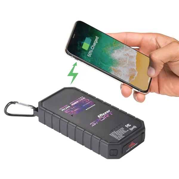 Wireless power bank has a 10,000 mAh rechargeable lithium polymer battery... from ASI 66887 PCNA / Leeds