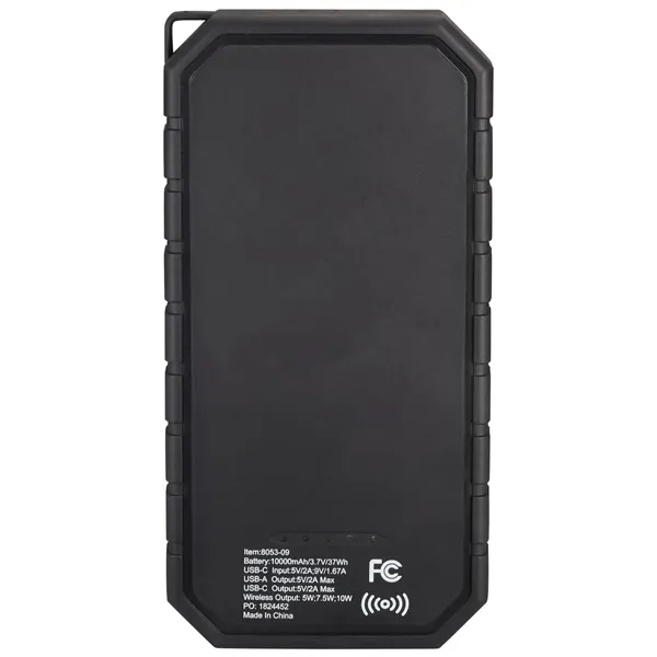 Wireless power bank has a 10,000 mAh rechargeable lithium polymer battery... from ASI 66887 PCNA / Leeds