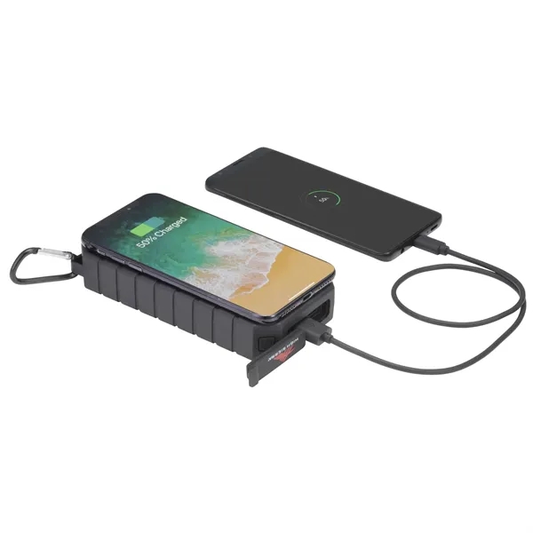Wireless power bank has a 10,000 mAh rechargeable lithium polymer battery... from ASI 66887 PCNA / Leeds