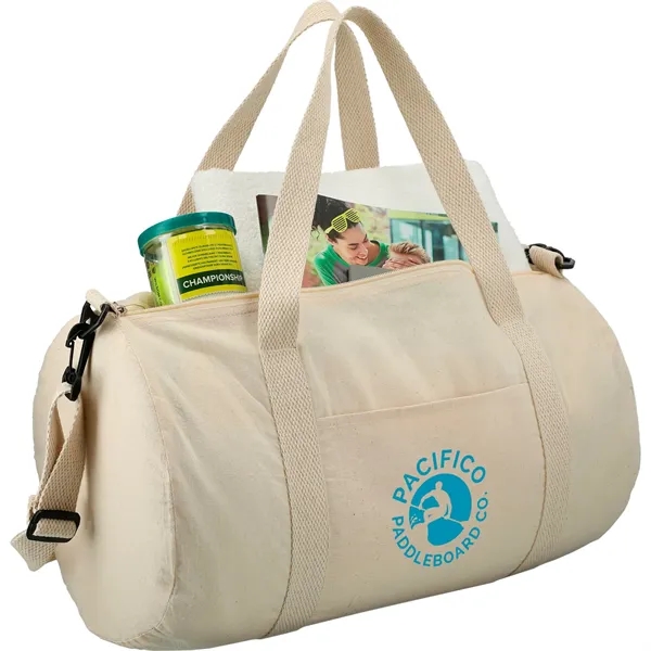 9.75" x 17.75" cotton canvas duffel bag with 29.5" carry handles... from ASI 66887 PCNA / Bullet