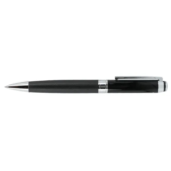 Ballpoint pen with recycled brass barrel and black gel ink.... from ASI 66887 PCNA / Leeds
