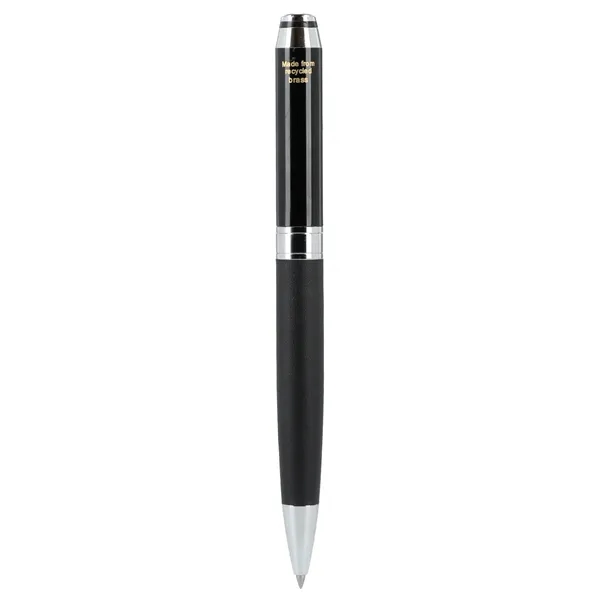 Ballpoint pen with recycled brass barrel and black gel ink.... from ASI 66887 PCNA / Leeds