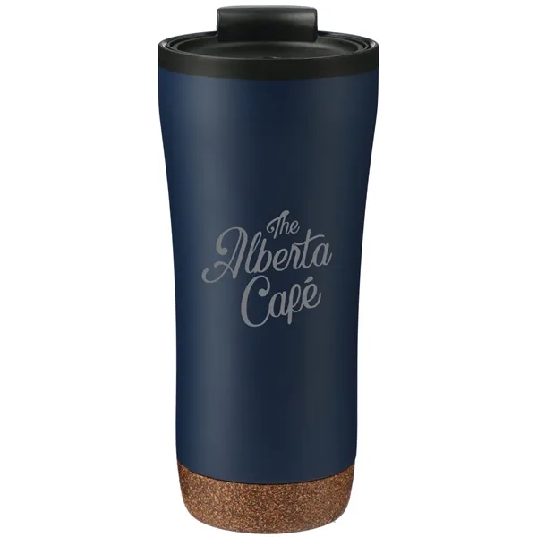 16 oz. double wall insulated tumbler with push-on lid and swivel-open... from ASI 66887 PCNA / Bullet