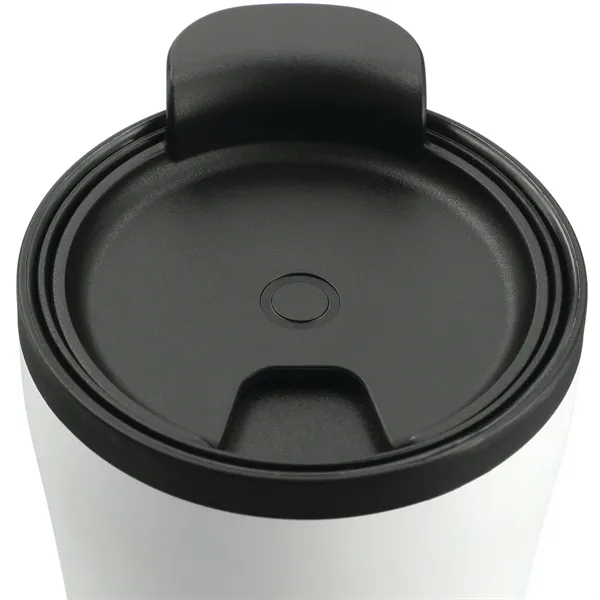 16 oz. double wall insulated tumbler with push-on lid and swivel-open... from ASI 66887 PCNA / Bullet