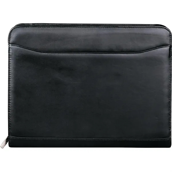 Leather zippered pad folio with an 11x8 writing pad.... from ASI 66887 PCNA / Leeds