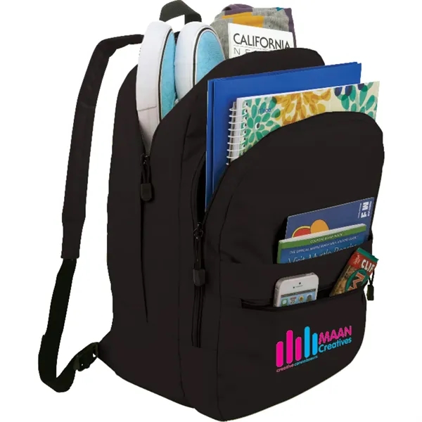6.5" x 17" x 12" backpack with 2 compartments and a... from ASI 66887 PCNA / Bullet