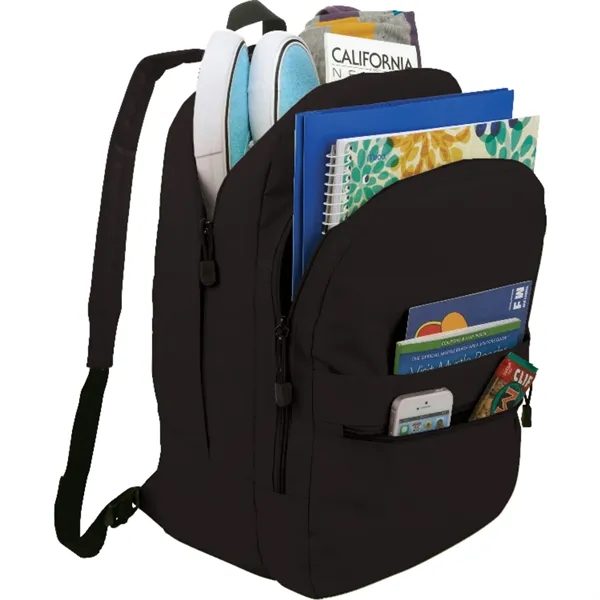 6.5" x 17" x 12" backpack with 2 compartments and a... from ASI 66887 PCNA / Bullet