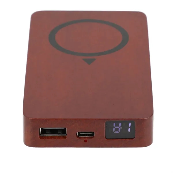 FSC® 100% Wood MagClick™ Fast Wireless Power Bank... from ASI 66887 PCNA / Leeds