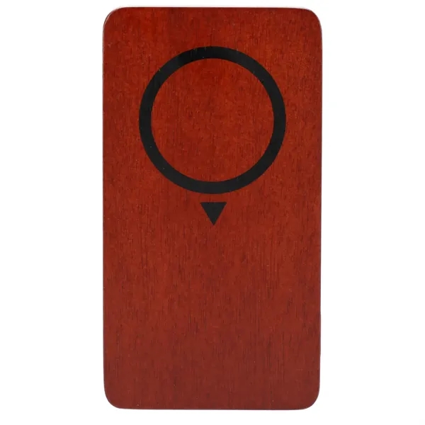 FSC® 100% Wood MagClick™ Fast Wireless Power Bank... from ASI 66887 PCNA / Leeds