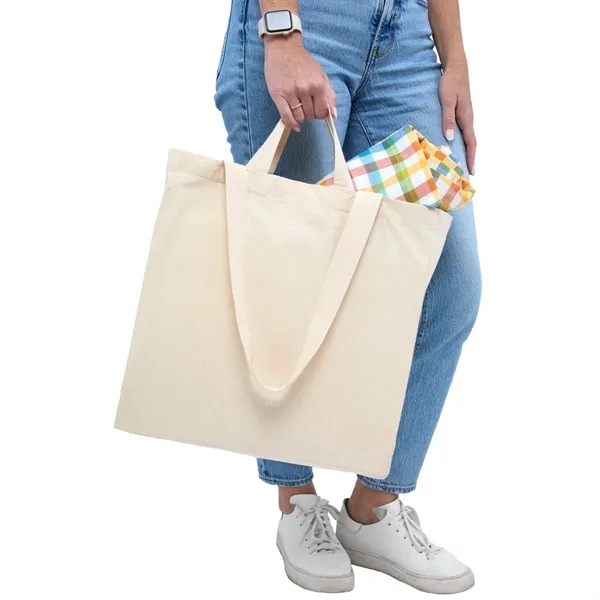 Dual Carry 6oz Organic Cotton Tote... from ASI 66887 PCNA / Bullet