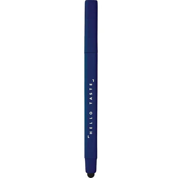 Ballpoint stylus pen with square barrel and removable pen cap.... from ASI 66887 PCNA / Leeds