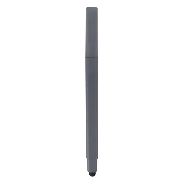Ballpoint stylus pen with square barrel and removable pen cap.... from ASI 66887 PCNA / Leeds