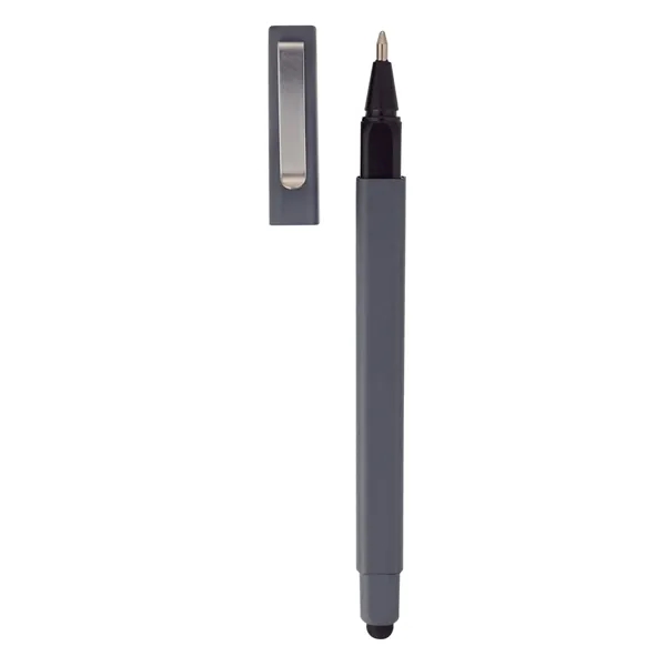 Ballpoint stylus pen with square barrel and removable pen cap.... from ASI 66887 PCNA / Leeds