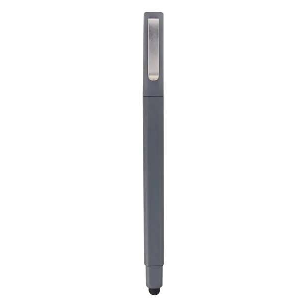 Ballpoint stylus pen with square barrel and removable pen cap.... from ASI 66887 PCNA / Leeds