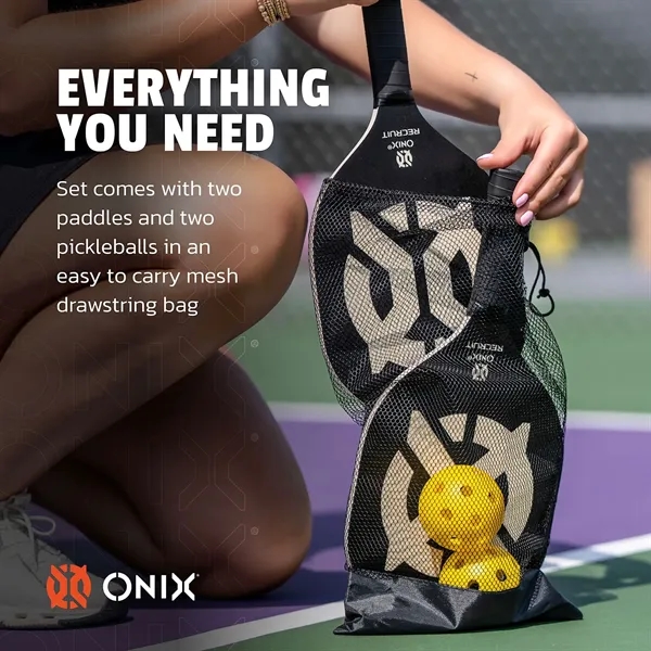Onix Recruit Beginner Pickleball Set... from ASI 66887 PCNA / Leeds