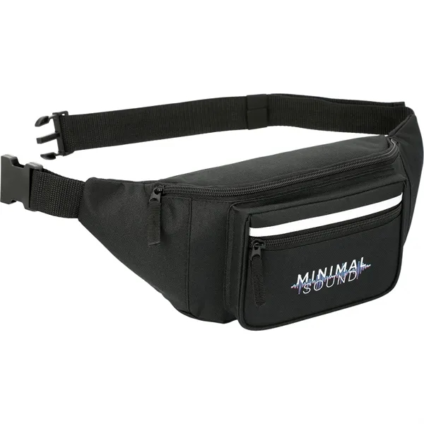 Fanny pack with zippered main compartment, zippered pocket and extends up... from ASI 66887 PCNA / Leeds