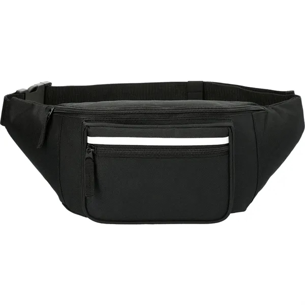 Fanny pack with zippered main compartment, zippered pocket and extends up... from ASI 66887 PCNA / Leeds