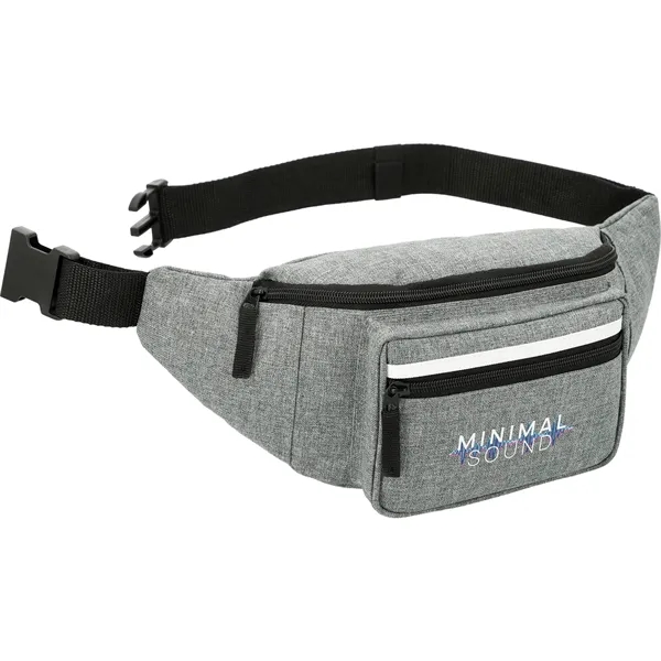Fanny pack with zippered main compartment, zippered pocket and extends up... from ASI 66887 PCNA / Leeds