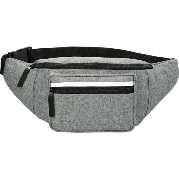 Fanny pack with zippered main compartment, zippered pocket and extends up... from ASI 66887 PCNA / Leeds