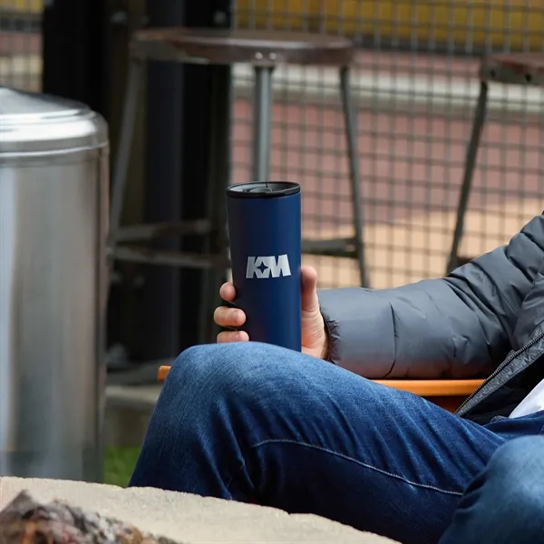 Leeston Copper Vacuum Insulated Tumbler 24oz... from ASI 66887 PCNA / Leeds